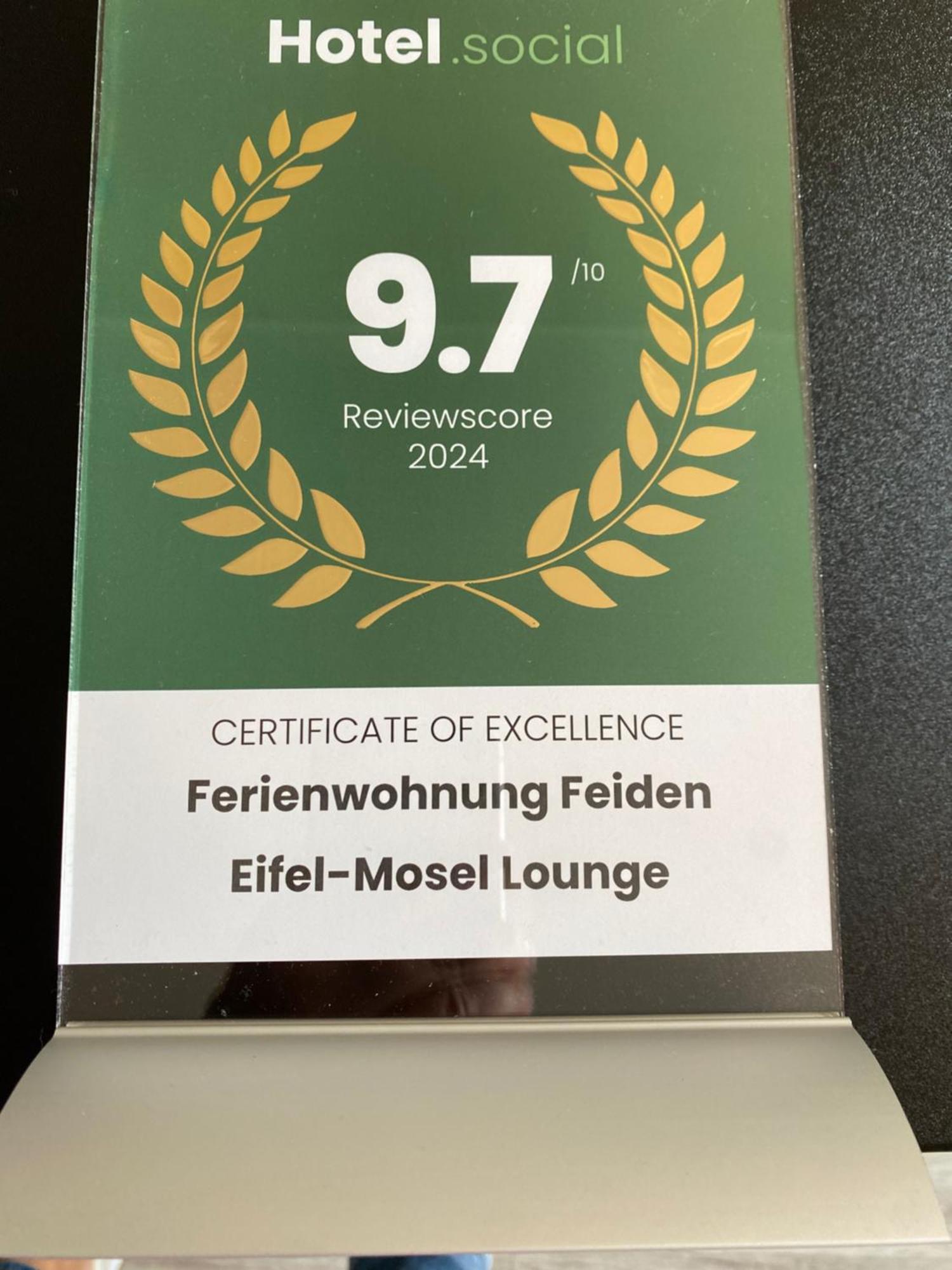 Ferienwohnung Feiden Eifel-Mosel Lounge Greimersburg Exterior photo